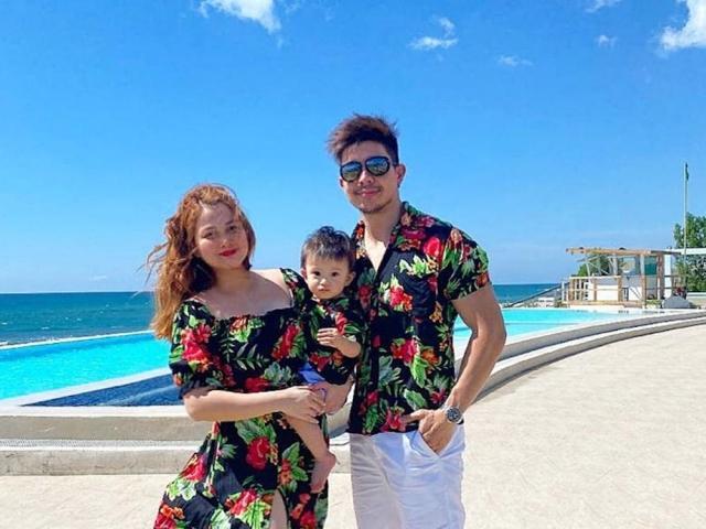 Rodjun Cruz family