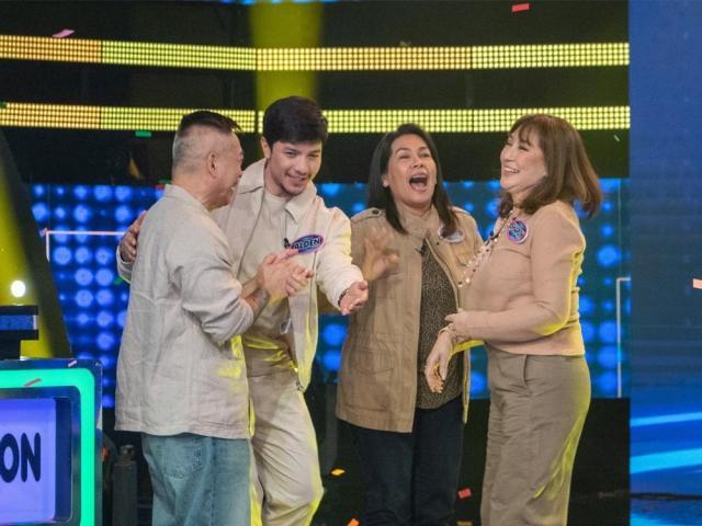 Alden Richards and Sharon Cuneta on Family Feud