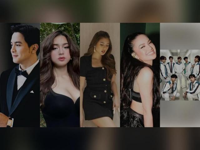 SAPBAA Winners Alden Richards,Jillian Ward, Gabbi, Julie Anne San Jose, and Cloud7