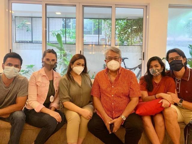 Dina Bonnevie and kids