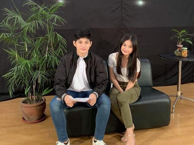 Allen Ansay and Sofia Pablo in TikTok