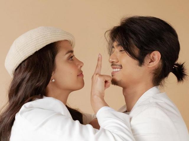 Megan Young and Mikael Daez