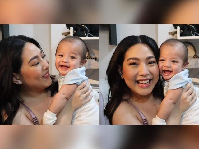 Rita Daniela and baby uno