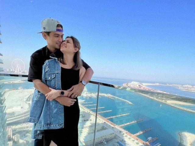 Marco Alcaraz and Lara Quigaman