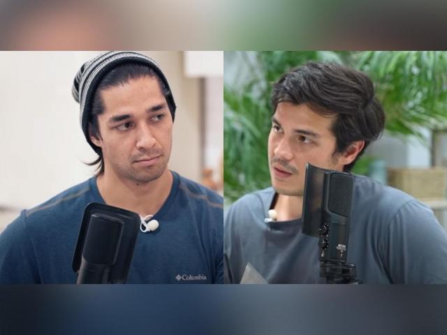 Wil Dasovich and Erwan Heussaff
