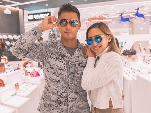 Melissa Gohing and Rocco Nacino