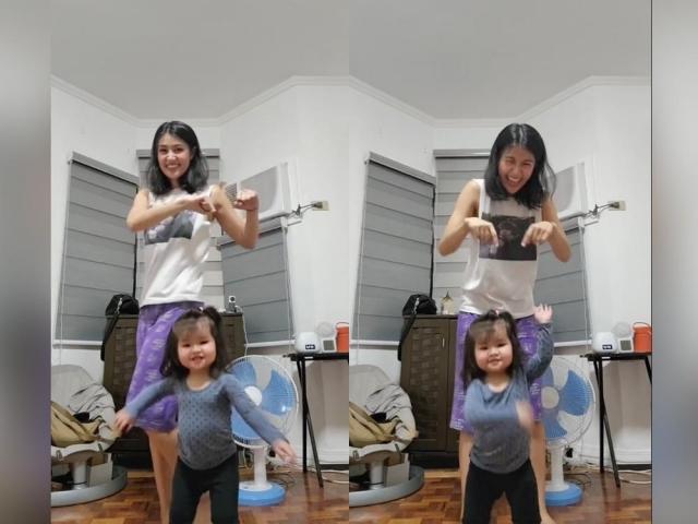 Winwyn Marquez and Baby Luna