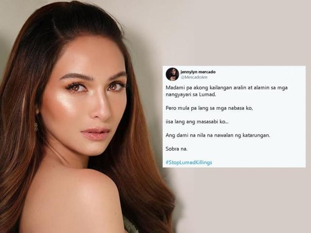 Jennylyn Mercado supports Lumads