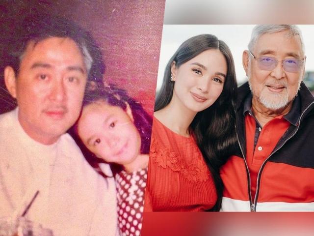 Heart Evangelista and dad Rey Ongpauco