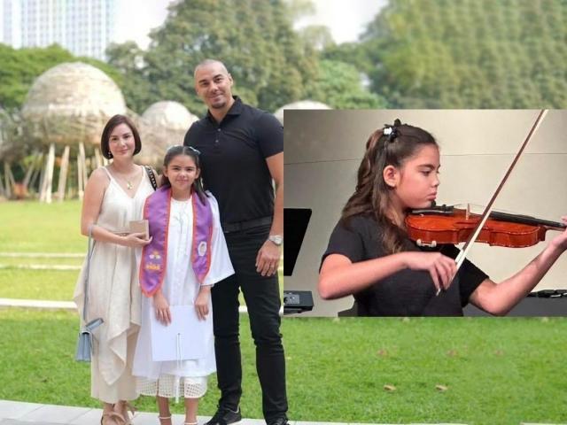 Chesca Garcia, Doug Kramer and Scarlett Kramer