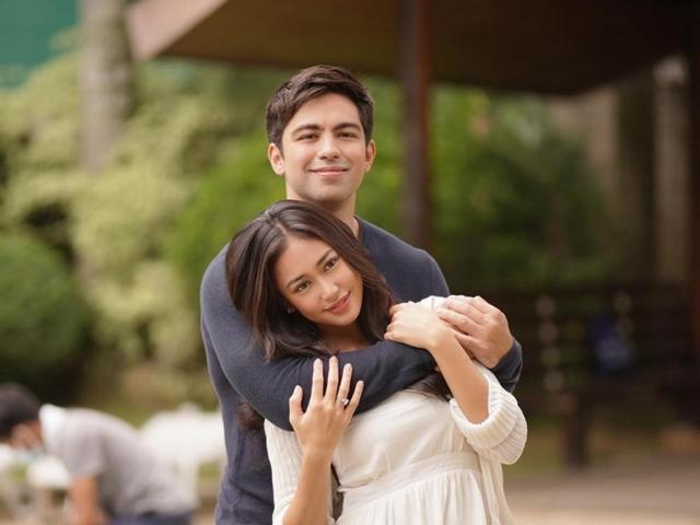 Derrick Monasterio and Elle Villanueva