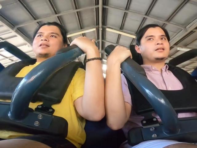 Ben Ben pagtinging challenge at Enchanted Kingdom