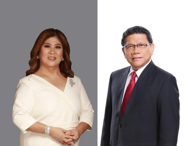 Jessica Soho and Mike Enriquez