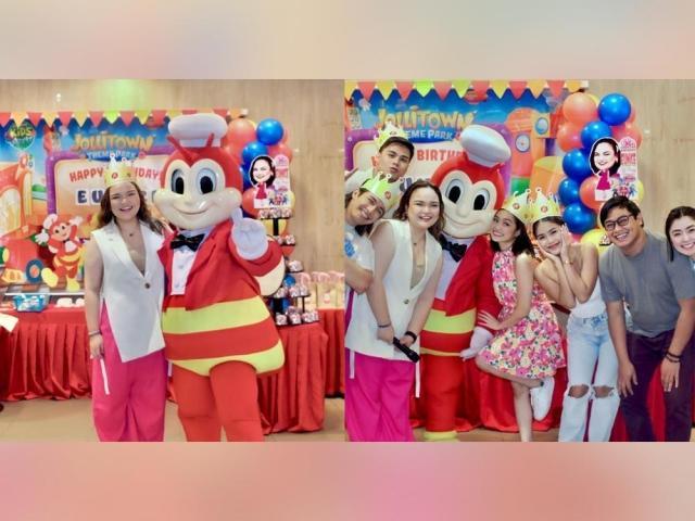 Eunice Lagusad and Abot Kamay Na Pangarap cast 