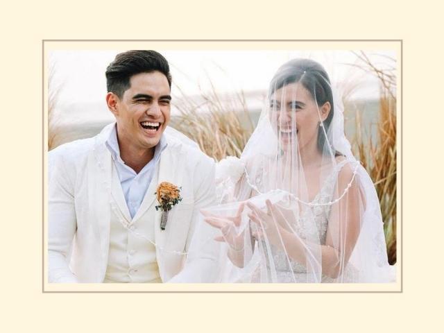 Joyce Pring and Juancho Trivino tied the knot in Sofitel