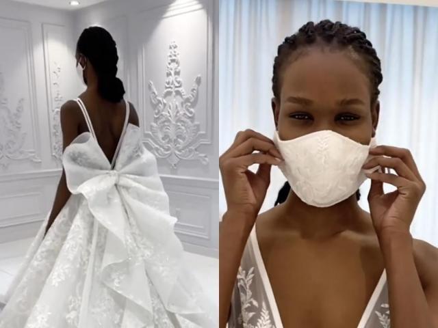 Michael cinco bridal gown