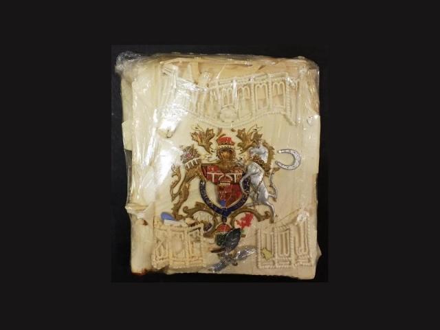 royal wedding cake slice