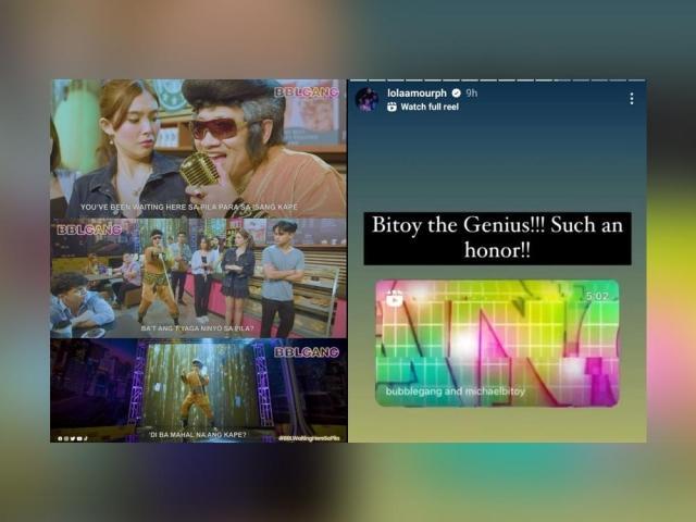 Michael V waiting here sa pila