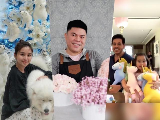 Event stylists and florists who design Christmas trees