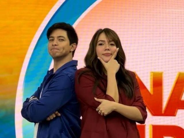 Alden Richards and Julia Montes