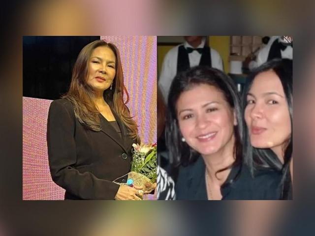 Amy Austria and Sandy Andolong 