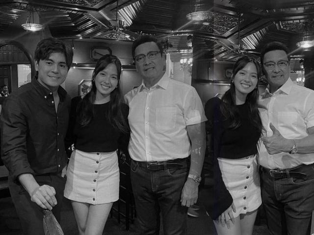 Ysabel Ortega, Miguel Tanfelix, and Lito Lapid