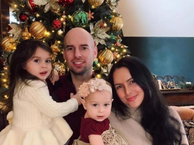 Jewel Mische, Alex Kurzer, and their daughters Aislah Rose, and Emerald Jade