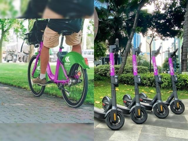 Moovr bike and e-scooters for rent