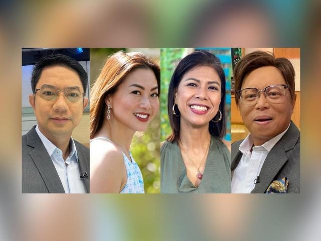 Ivan Mayrina Arnold Clavio Lyn Ching Suzie Abrera