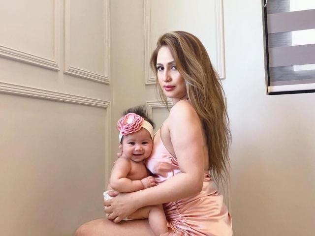 Regine Tolentino and Baby Rosie