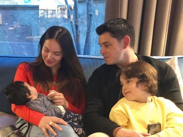 Sarah Lahbati Richard Gutierrez Zion and Kai