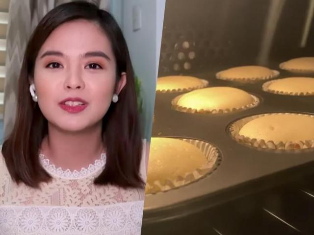 bea binene and her calamansi muffins