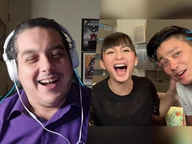 rob rubin with iya villania and drew arellano