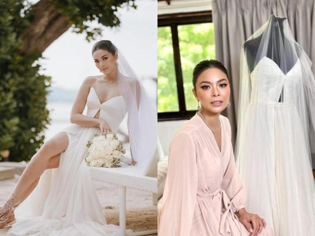 Maxine Medina wedding gown