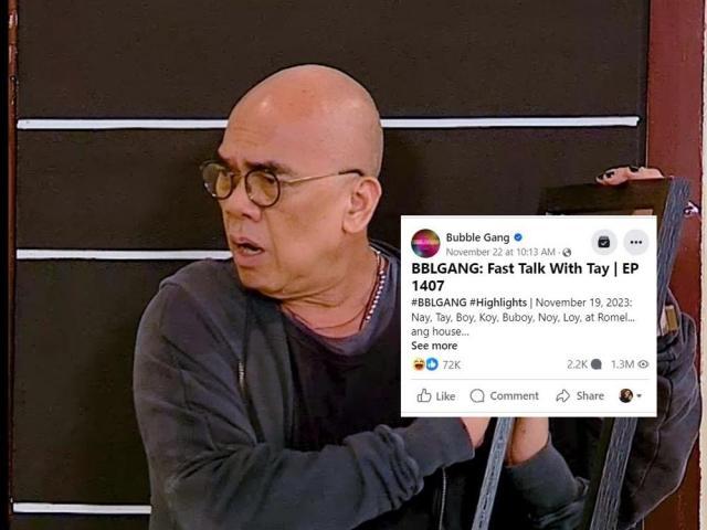 Bubble Gang episode with Boy Abunda