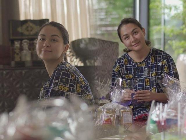 Dindgong Dantes and Marian Rivera