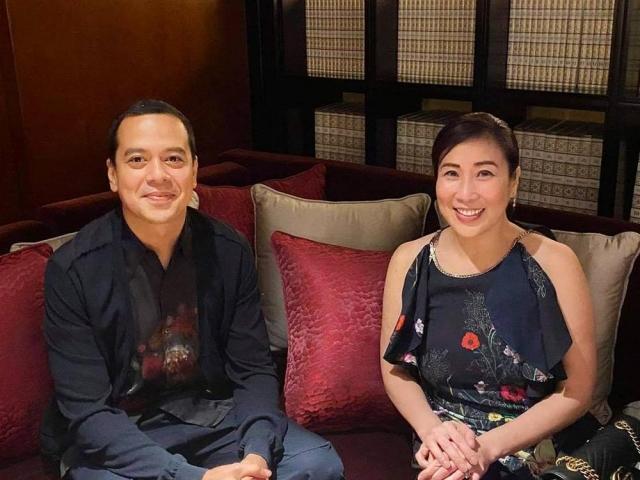 John Lloyd Cruz and Annette Gozon-Valdes