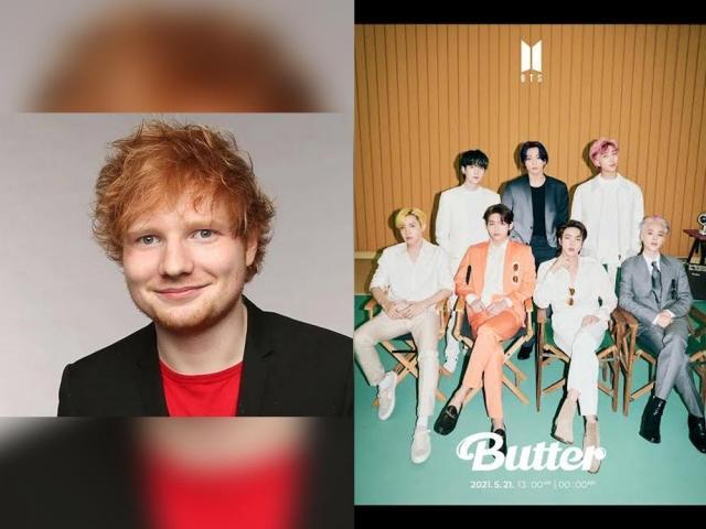 Ed Sheeran and BTS