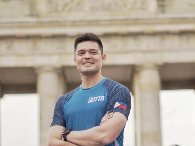 Dingdong Dantes in Berlin Marathon 2019