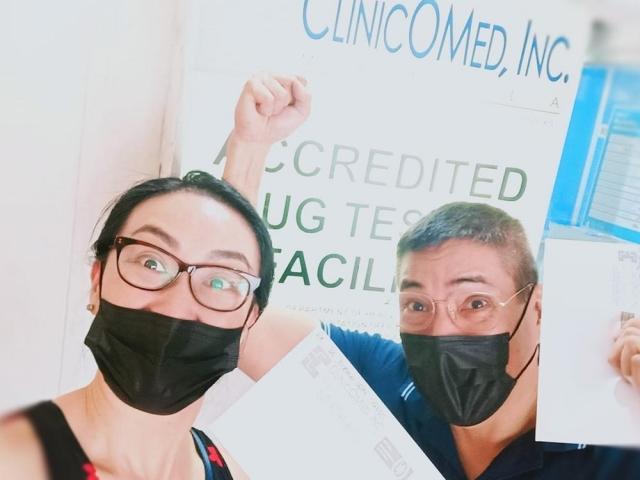 Marina Benipayo and Ricardo Cepeda