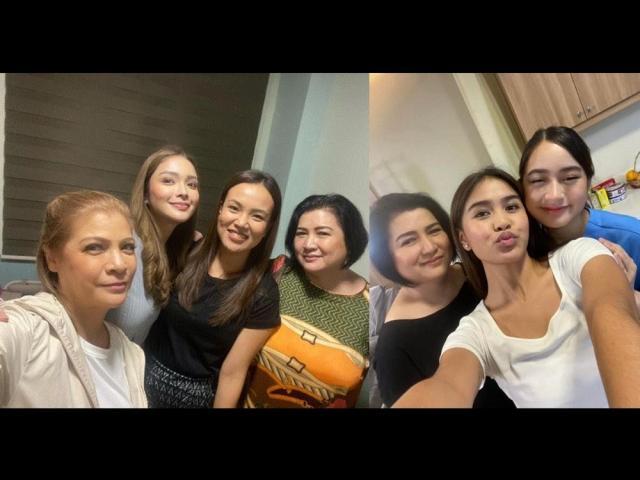 Melissa Mendez with Abot Kamay Na Pangarap cast