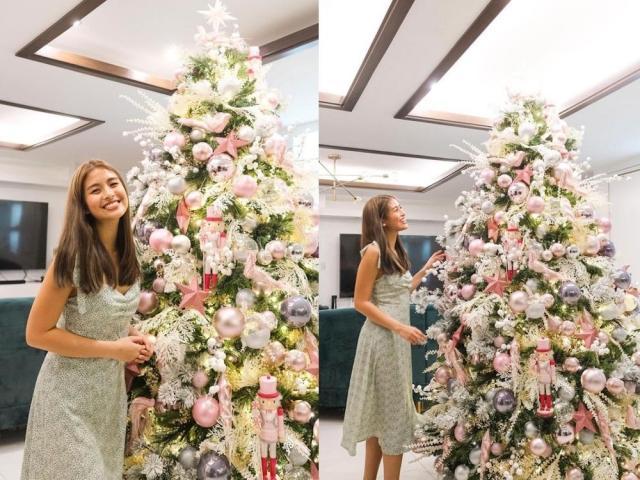Gabbi Garcia Pink-themed Christmas tree