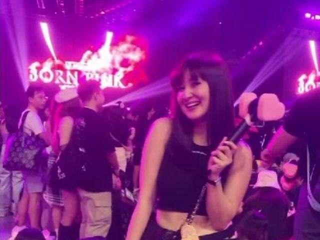Sheena Halili in Blackpink Born Pink World concert