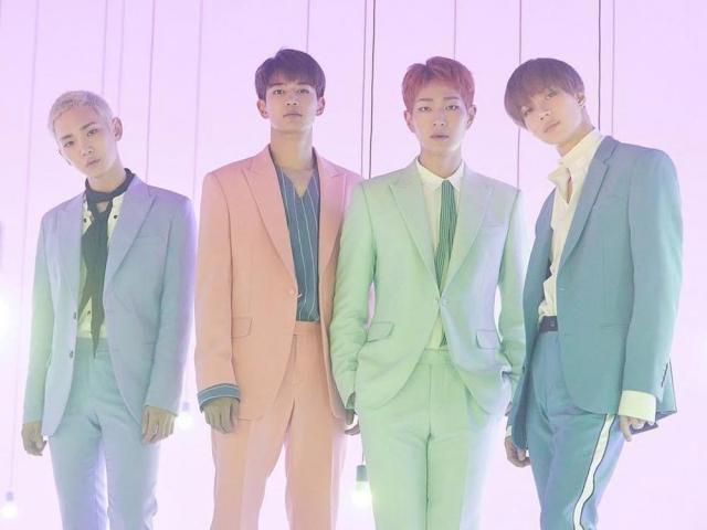 SHINee members Onew Key Taemin Jonghyun and Mino