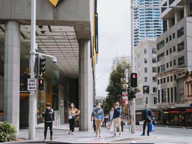 people on the streets