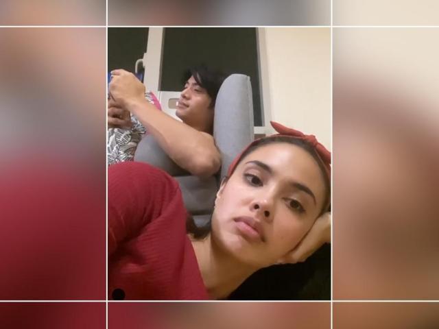 Megan Young and Mikael Daez