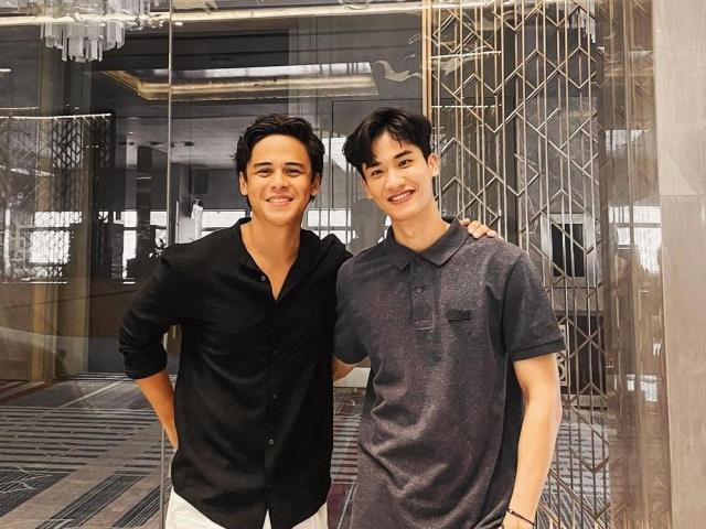 Khalil Ramos and Tay Tawan