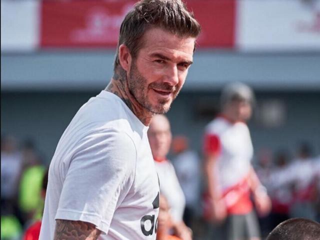 David Beckham visits PHL