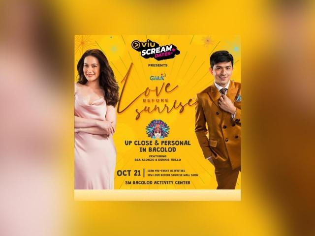 Bea Alonzo and Dennis Trillo in Bacolod City