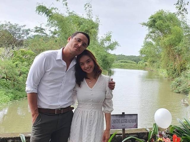 Pauline Mendoza and John Estrada